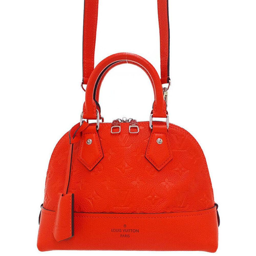 Louis Vuitton Monogram Empreinte Neo Alma Bag Red